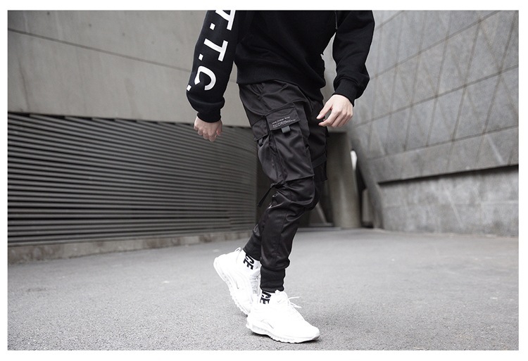 Herren Tactical Cargo Hose Lässige Freizeithose Mit Lockeren Schnitt_voghion.com