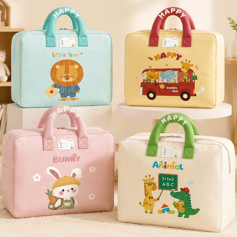 Kindergarten Quilt Bag, Kidsren's Quilt Storage Bag, Special Clothing and Pillow Storage Bag for Entering the Kindergarten, Quilt Storage Tote Bag