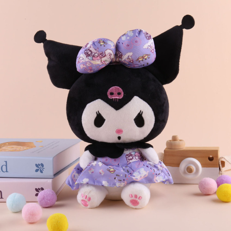 アニメのクロミのぬいぐるみのロリータの王女のスカートの美楽ティの少女の心のかわいい悪魔の人形|undefined