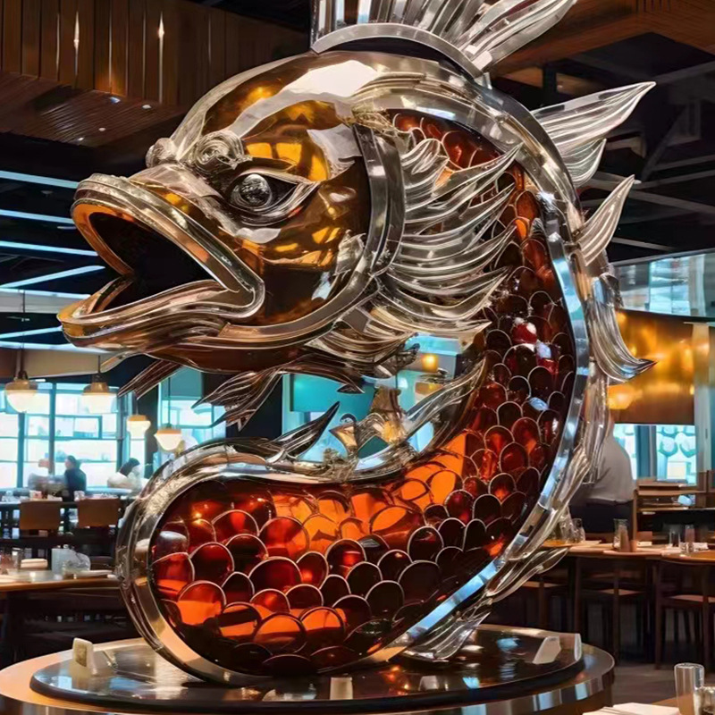 Fish sculpture