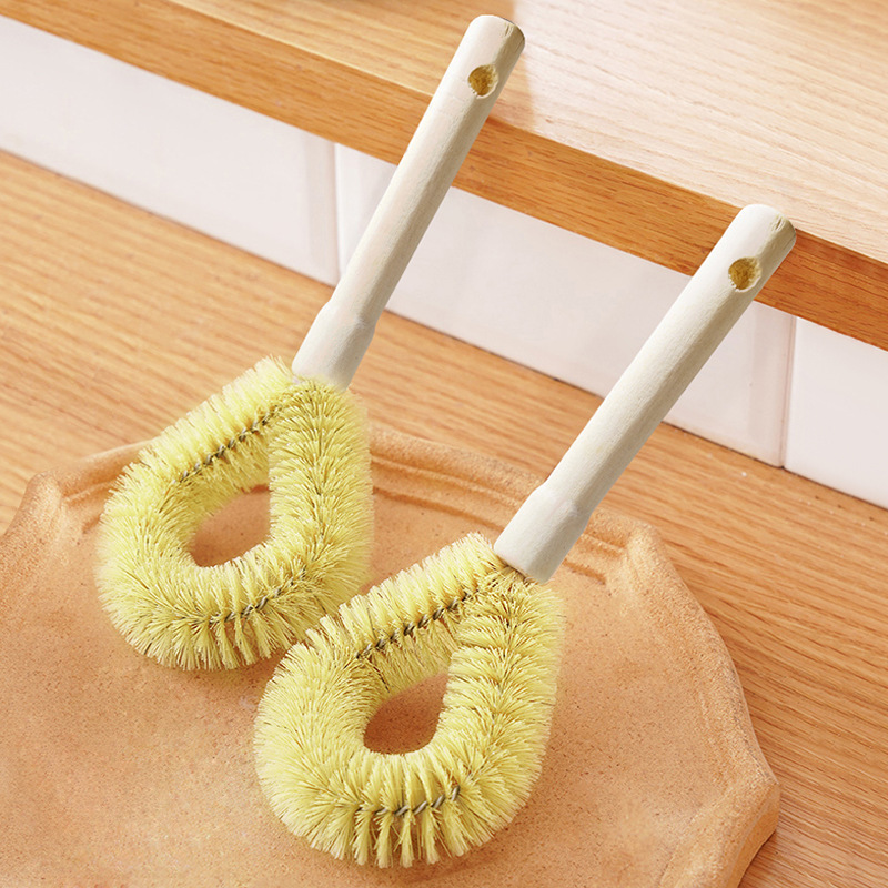 Factory wholesale bristle pot brush household cleaning supplies can be hung non-oil brush 2 yuan store daily necessities