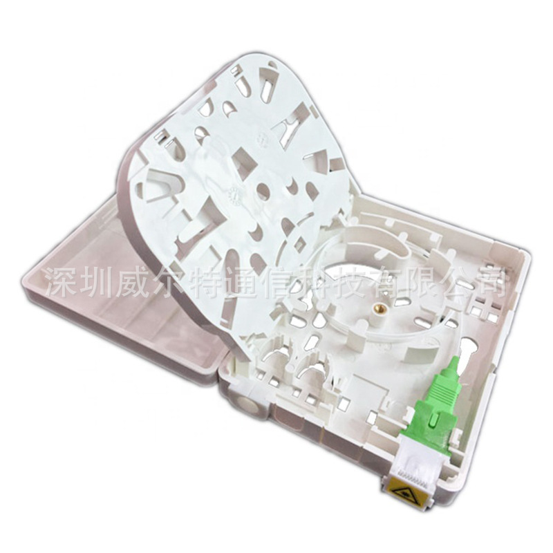 2 芯 ATB 光纤接入终端盒带 SC 百叶窗适配器