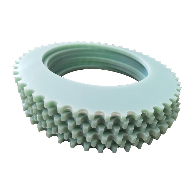 厂家 水绿色FR-4游星轮G10绝缘板玻纤板环氧板防磨耐高温