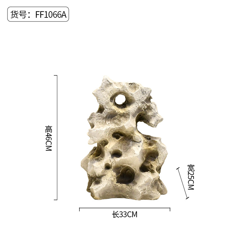 Taihu piedra decoración piso nuevo chino suave decoración interior patio paisaje tiro apoyos decoración simulación Taihu piedra