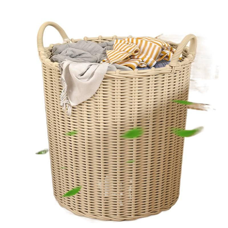 Laundry basket, storage basket, storage system, doll
