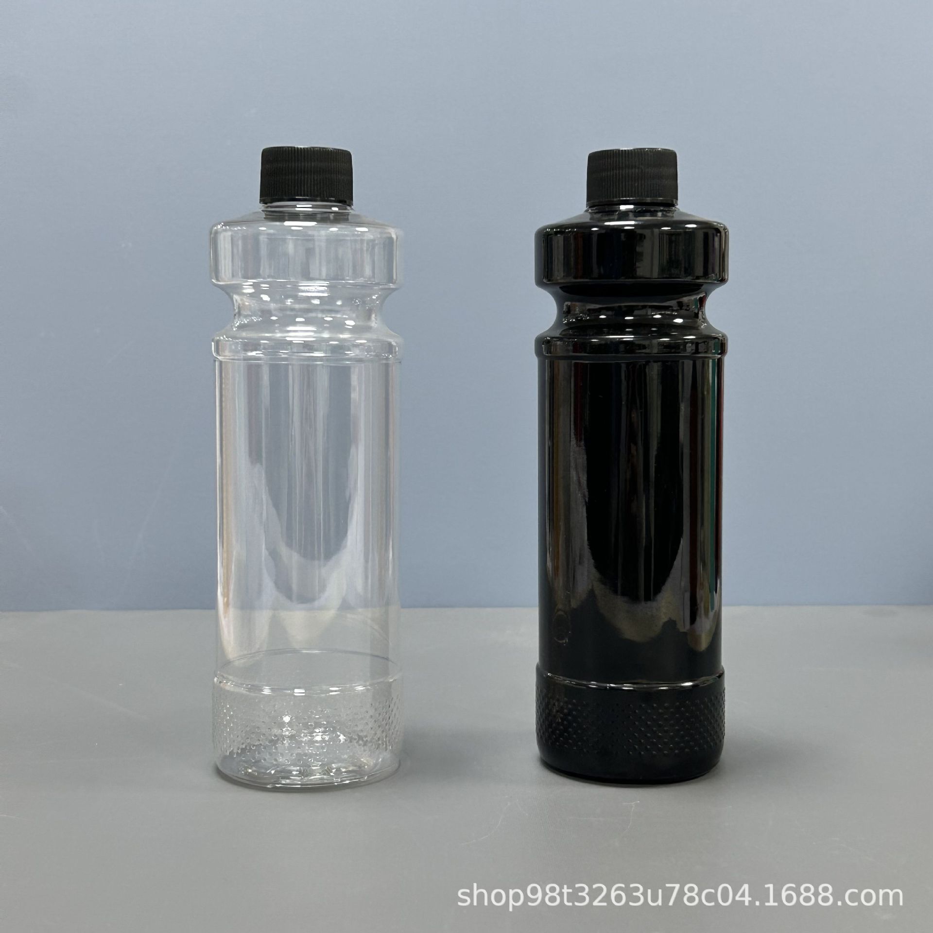 500ml葫芦瓶清洁剂瓶 油膜瓶 汽车抛光蜡瓶 PET塑料瓶 研磨剂瓶