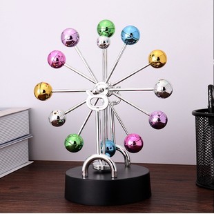 Newton's net red perpetual motion machine non-stop creative perpetual motion instrument technology sense living room balance ornaments black technology chaos pendulum