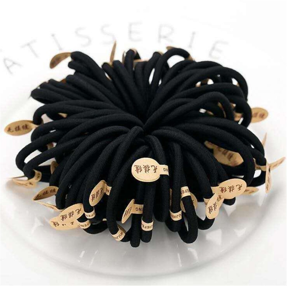 Black no seam hair rope starts from 1
