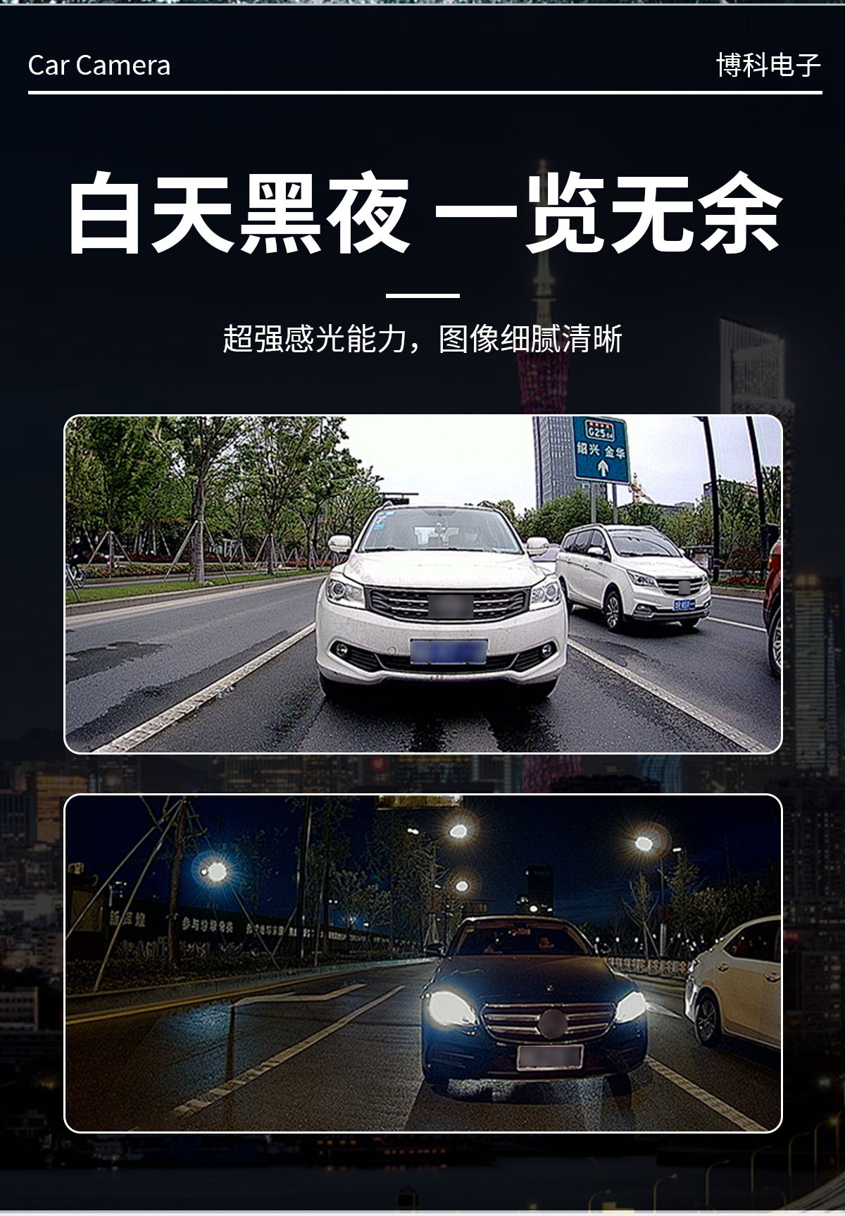Ahd 1080P Brake Light Camera Suitable for Ford Transit Transit Car Reversing Camera