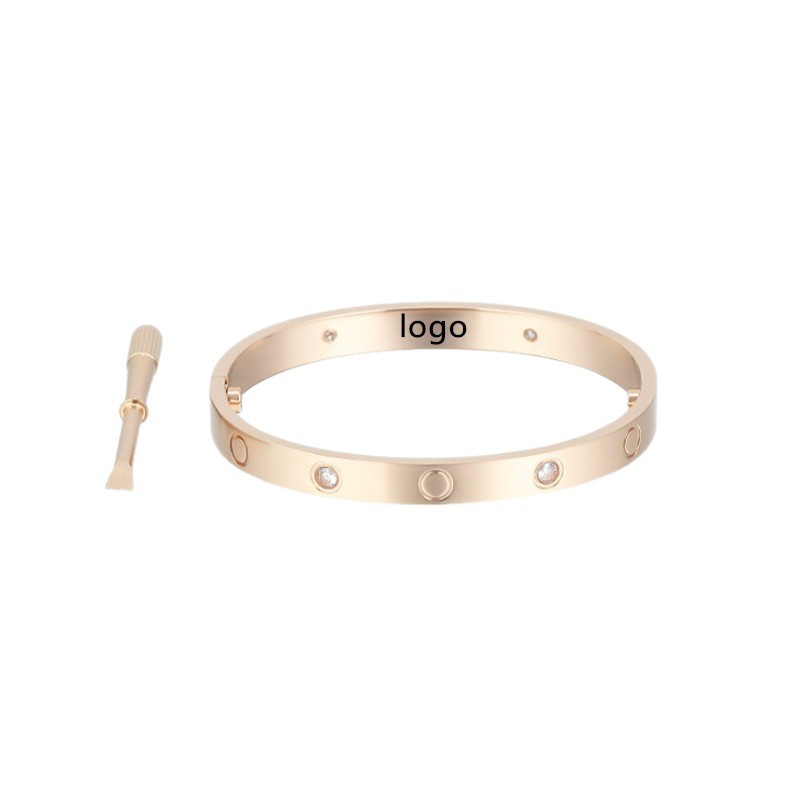 Pulsera Kajia Seiko versión alta chapada en oro de 18k clásica cascada aliento de bebé versión ancha pulsera de oro rosa nicho elegante