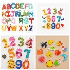 Wholesale environmental protection large number/letter refrigerator sticker early education sticker creative cartoon daily Korean student stationery wholesale 