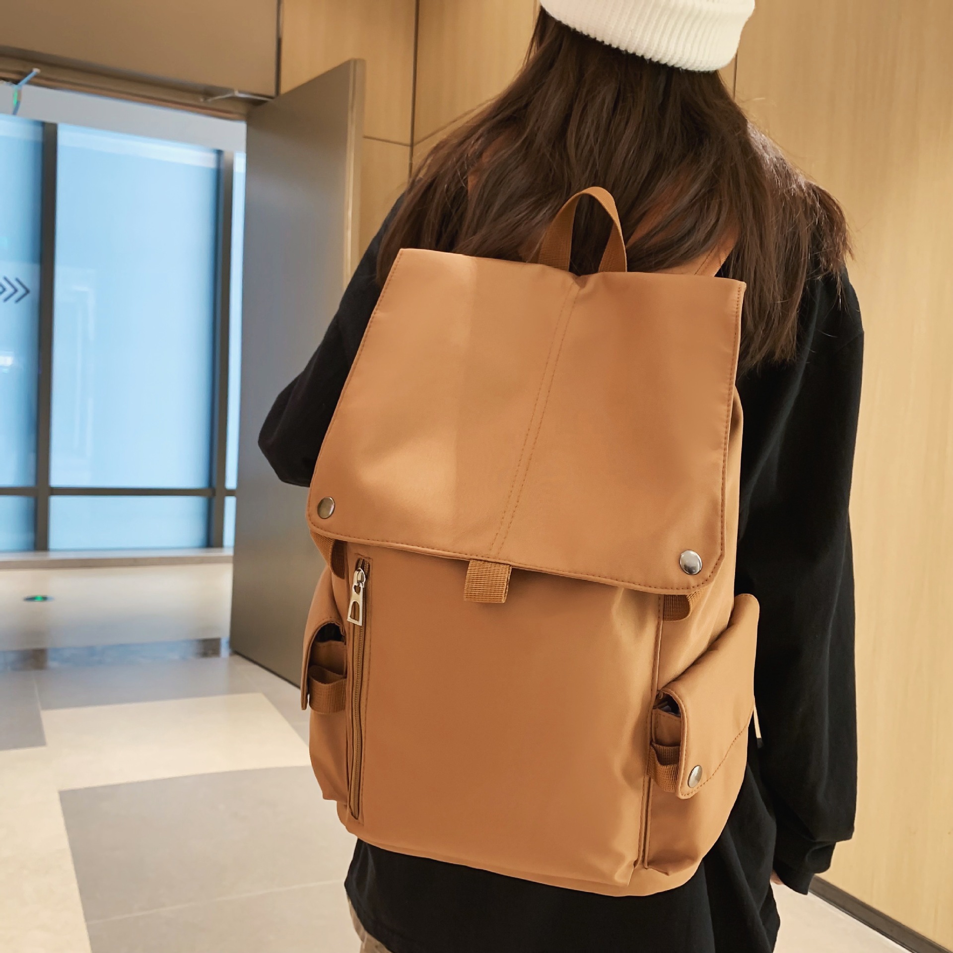 Mochila para hombre estilo universitario japonés hombre temperamento versátil de gran capacidad mochila de viaje casual para hombres y mujeres mochila de moda cool