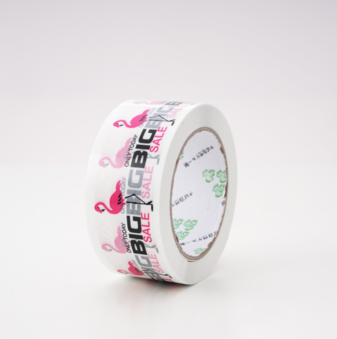 Thankyou cinta adhesiva de embalaje rosa, sello de red, cinta de sellado, cinta de impresión de dibujos animados, fabricante al por mayor