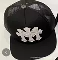 32 Black with White Leather