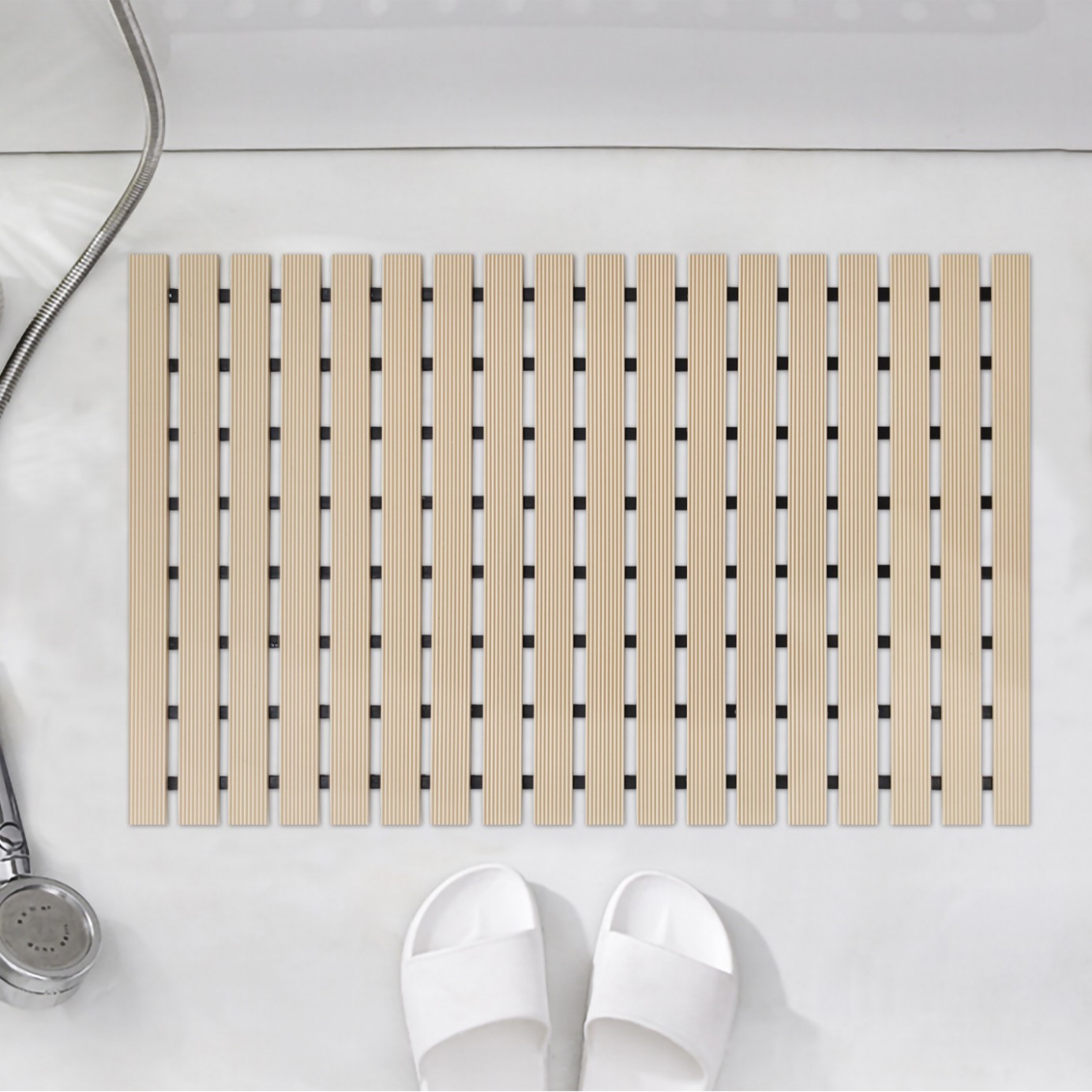 Bathroom Mat PVC Household Commercial Hotel Toilet Foot Mat Easy to Clean Shower Mat Foot Mat Bathroom Anti-Slip Mat