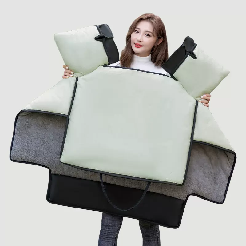 电动车复合挡风被冬季加绒挡风罩摩托车护手套保暖罩批发