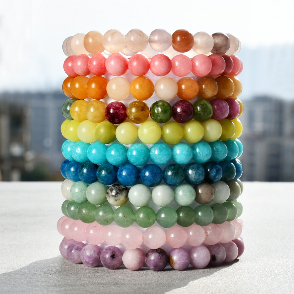 Natural Stone Casual Geometric Bracelets display picture 4