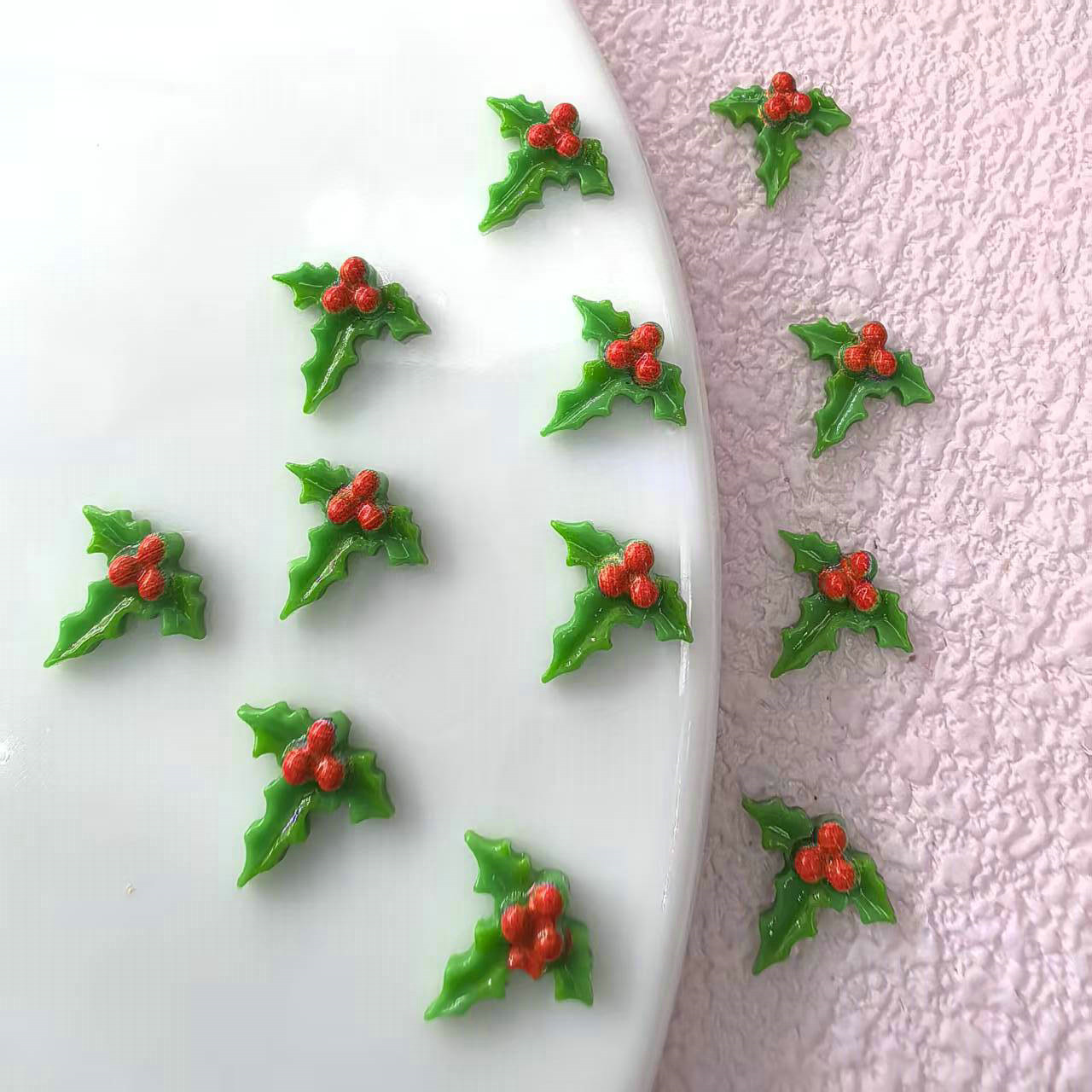 圣诞用品圣诞树圣诞甜甜圈圣诞节袜子美甲饰品批发美国欧洲韩国澳