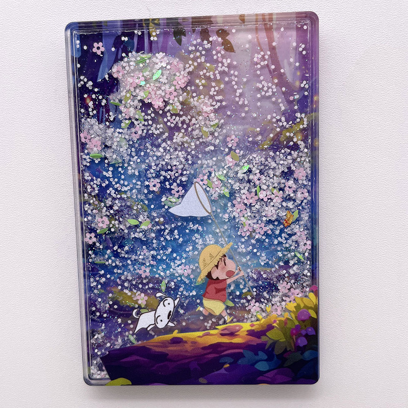 流砂と麻冷蔵庫マグネット漫画アニメーションシリーズ 12X8 冷蔵庫マグネットクレヨンしんちゃん長方形モデル|undefined