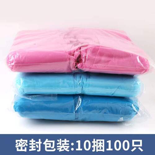 Disposable thickened non-woven shoe covers for home workshop machine room shoe covers non-slip and rainproof shoe covers manufacturer wholesale