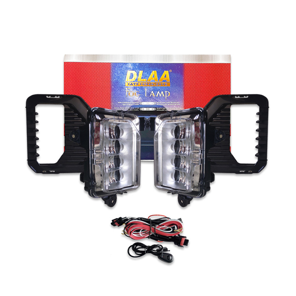 Aplicable a GMC 2019 - 2022 SIERRA 6.2L LED conjunto de lámpara de niebla delantera lámpara de barra de luz diaria