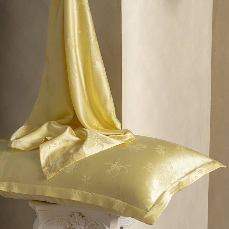 황금가지와 옥잎 [40mm 뽕나무 100% 실크]