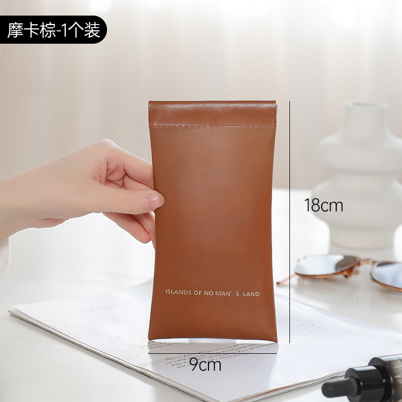 Bolsa de almacenamiento de cable de datos de alta apariencia bolsa de clasificación de cosméticos de lápiz labial bolsa de gafas bolsa de metralla portátil cerrada automática