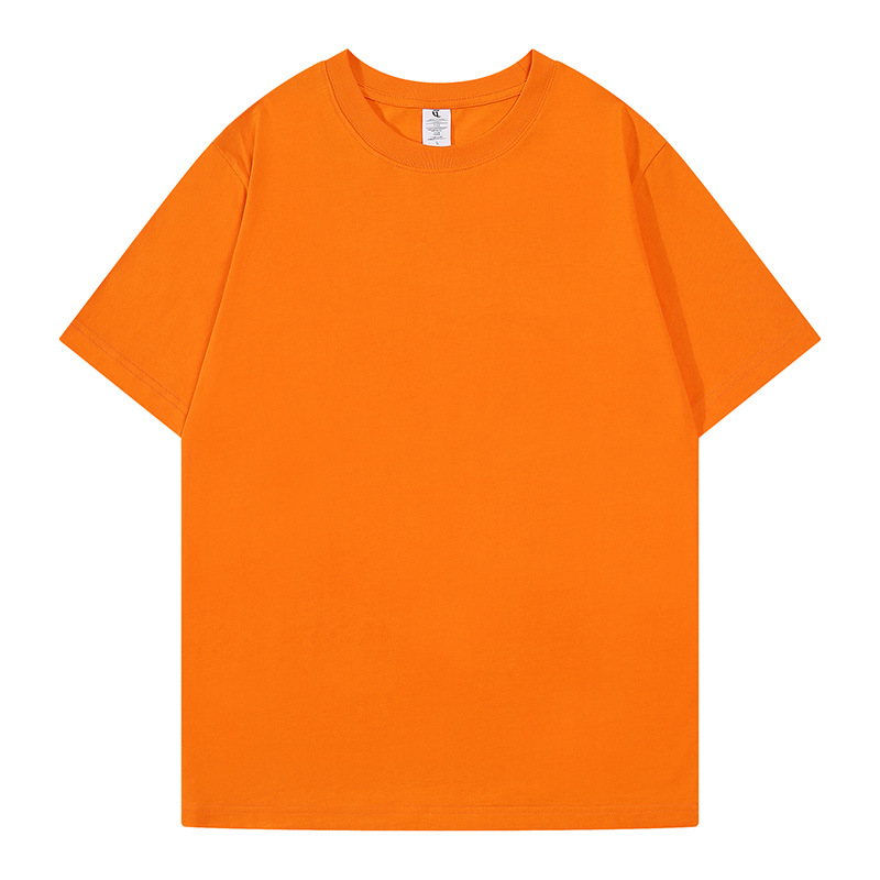 210G de piel erosionada, suave y cómoda, sensación fresca, amoníaco líquido, algodón, cuello redondo, manga corta, camisa publicitaria, ropa de trabajo, camiseta personalizada