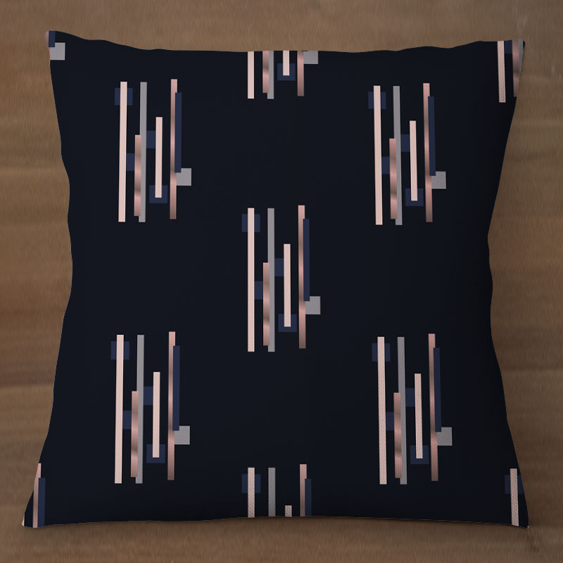 Minimalistisches Linienkunst-Kissen - Modernes Dekokissen fürs Wohnzimmer, Direkt vom Hersteller
