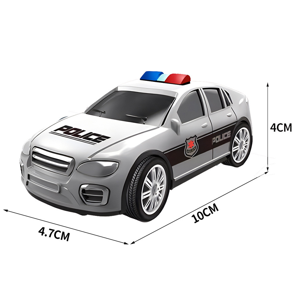 Venta al por mayor de fábrica para niños juguetes para coches de policía inercial