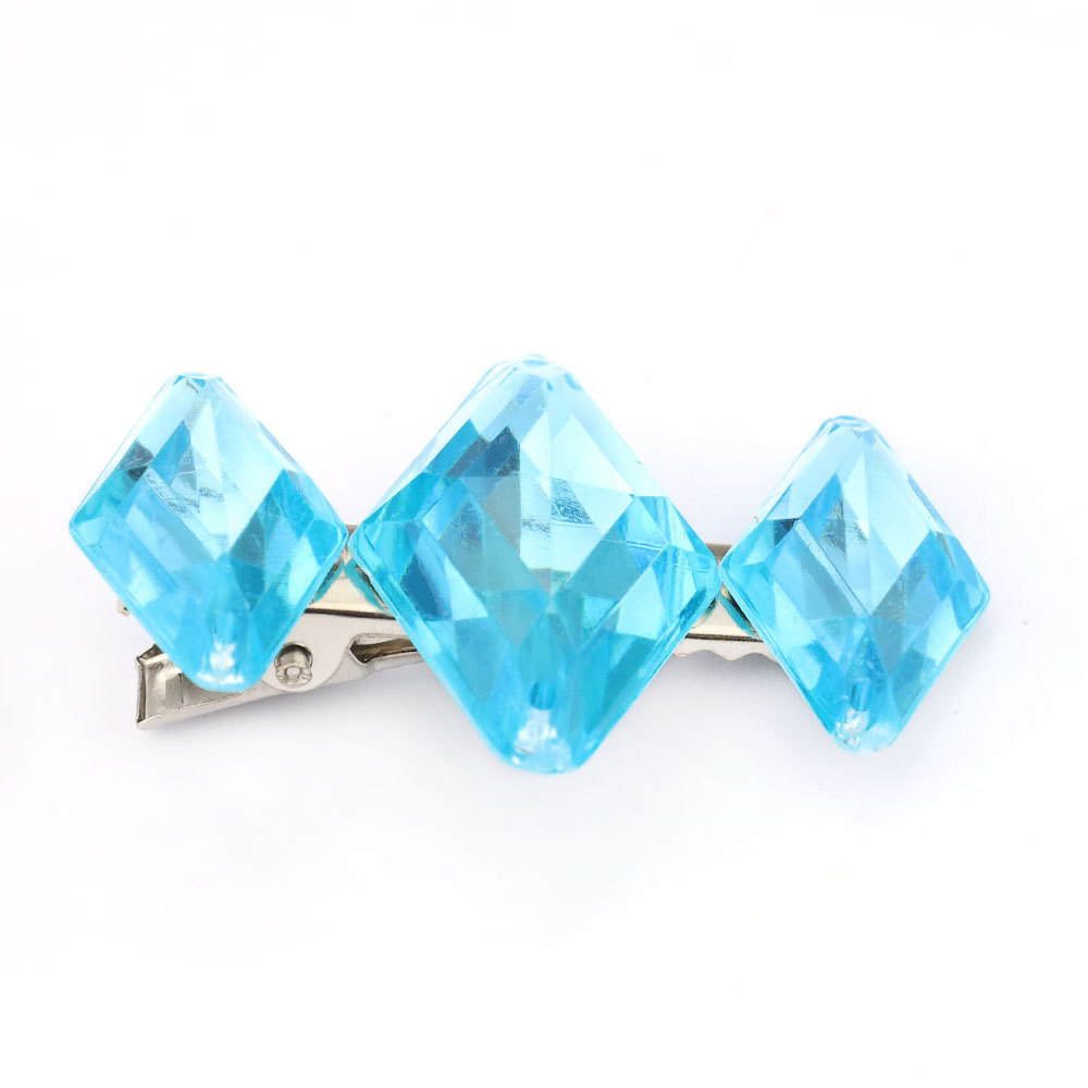 Pony Polly Rare Same Diamond Crystal Gem Hairpin Cute Rainbow Pony COS One-character Clip Hairpin