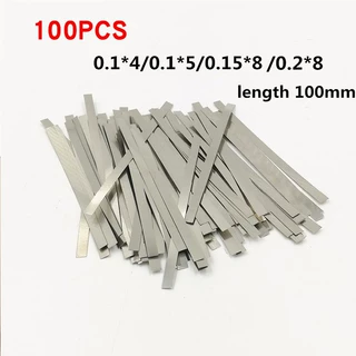 18650镍片电池连接片长100mm切片镀镍钢带点焊机点焊片100pcs一包
