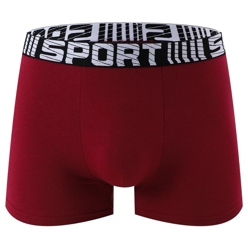 Cross-Border Temu Dropshipping Fashion Sports Men's Underwear, Energetic and Comfortable Boxer Briefs, Quick-Drying Pants, Breathable Shorts