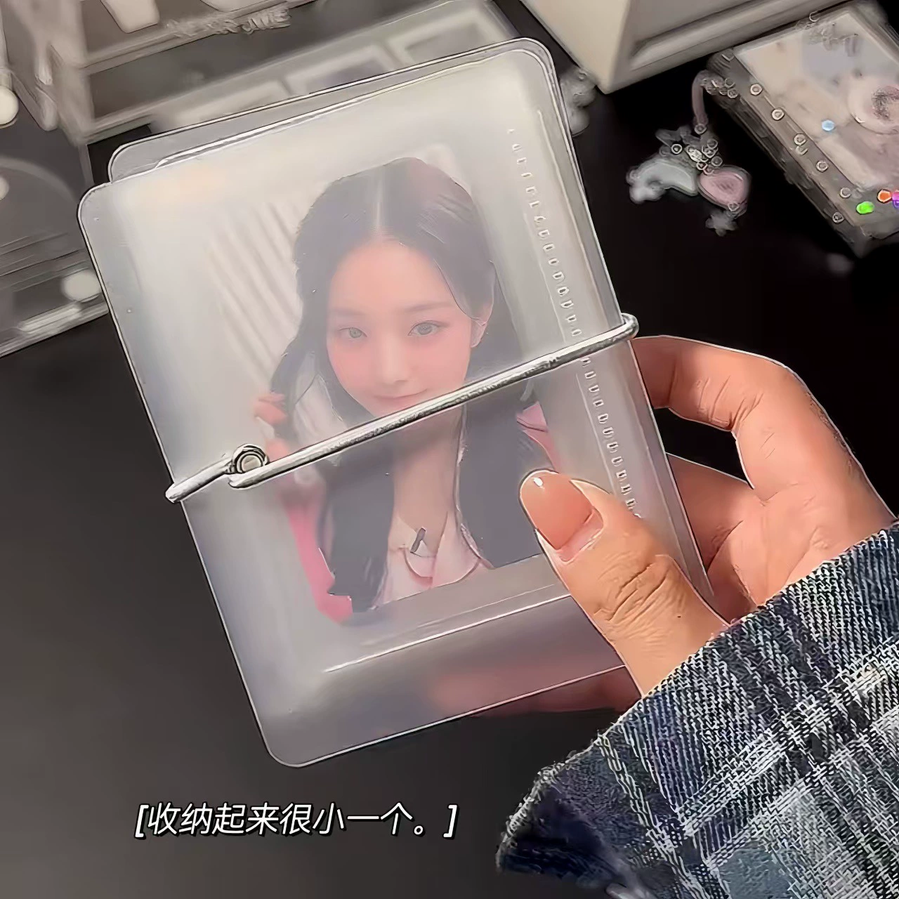 Polaroid, телескопическая складная карточная папка, фото, система хранения, подставка