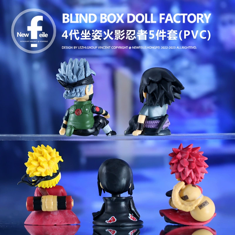 Naruto, minifigure, doll, decorations, capsule toy