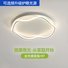 普瑞極簡雲朵吸頂燈簡約臥室燈2023年新款兒童房護眼燈具中山燈飾