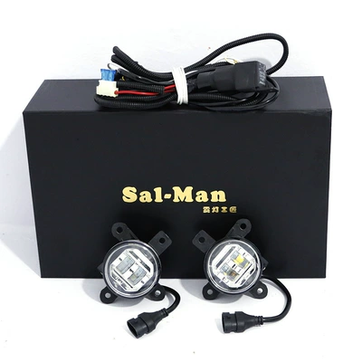 Suitable for 21-23 Models of Gündüz işıqları - high-intensity-gold-lens-fog-light-pair-wiring-harness