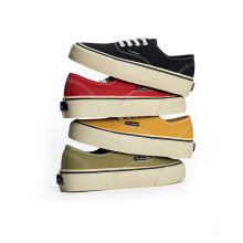 厚底透气帆布鞋增高2025新款小白鞋男板鞋低帮潮鞋日韩系硫化鞋