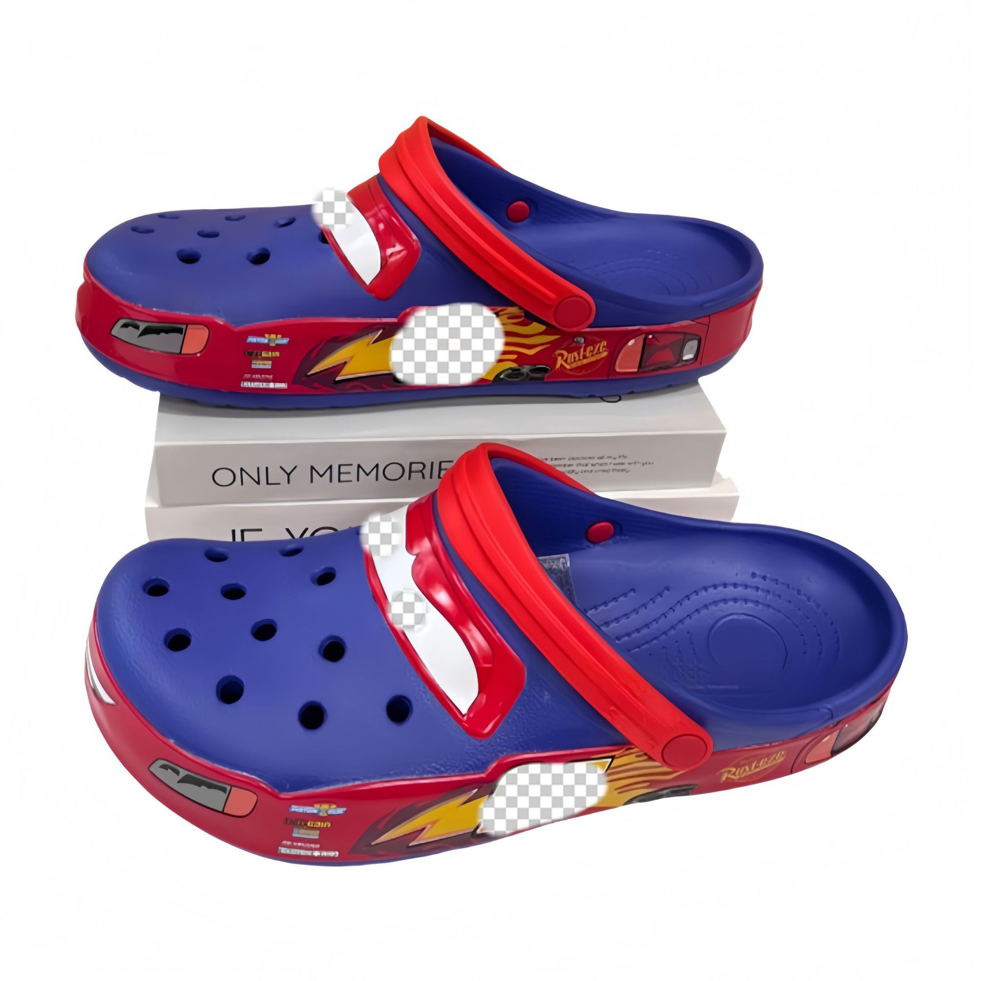 KAJIA McQueen95 automóvil movilización total de la personalidad de la mujer agujero zapatos deportivos al aire libre para hombres sandalias para usar al aire libre