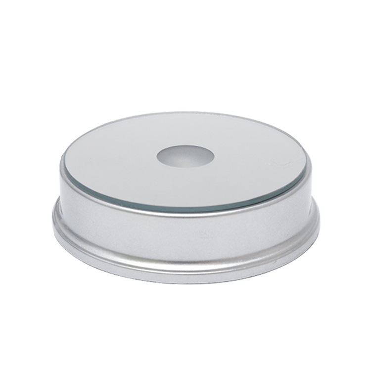 new pattern crystal base 3D Inner carving laser LED Dry cell Base Colorful white light The wine bottle Colored glaze Glass