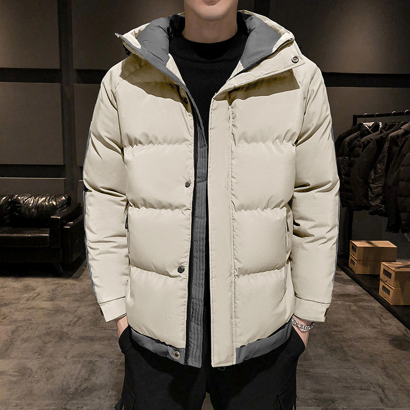 M - 8XL chaqueta de algodón de pluma para hombres chaqueta de algodón de tamaño grande inns capuchón de viento de puerto grueso chaqueta de invierno chaqueta de algodón de hombre caliente image 4