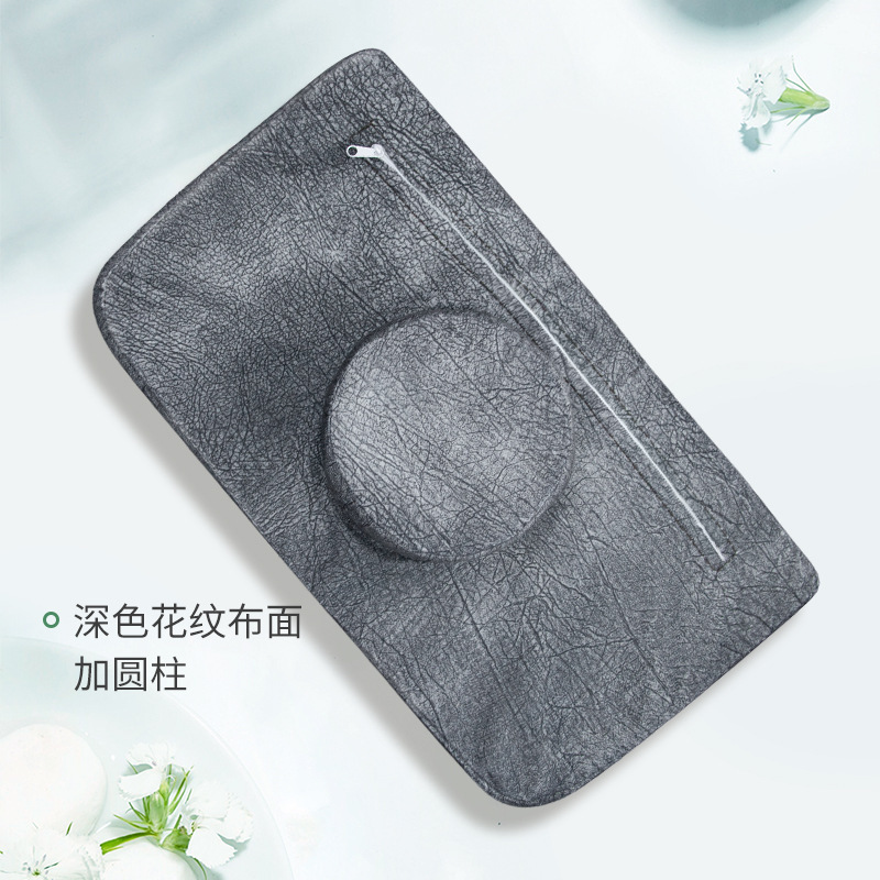 美容床枕头带圆柱美容院专用防塌长方形按摩床上的小枕头通用包邮|undefined