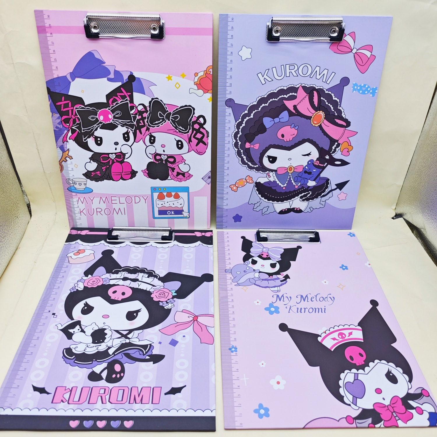 신상 쿠로미 A4 다기능 클립보드 [랜덤 1개]