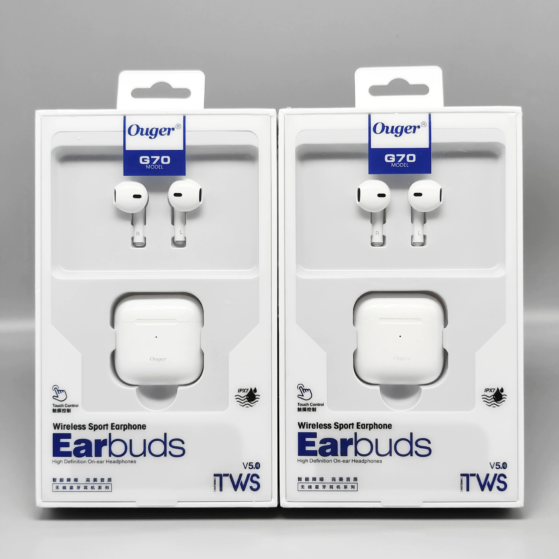 Mini High-Quality Wireless Binaural Bluetooth Headset Suitable for Android Apple In-Ear Semi-In-Ear Bluetooth Headsets