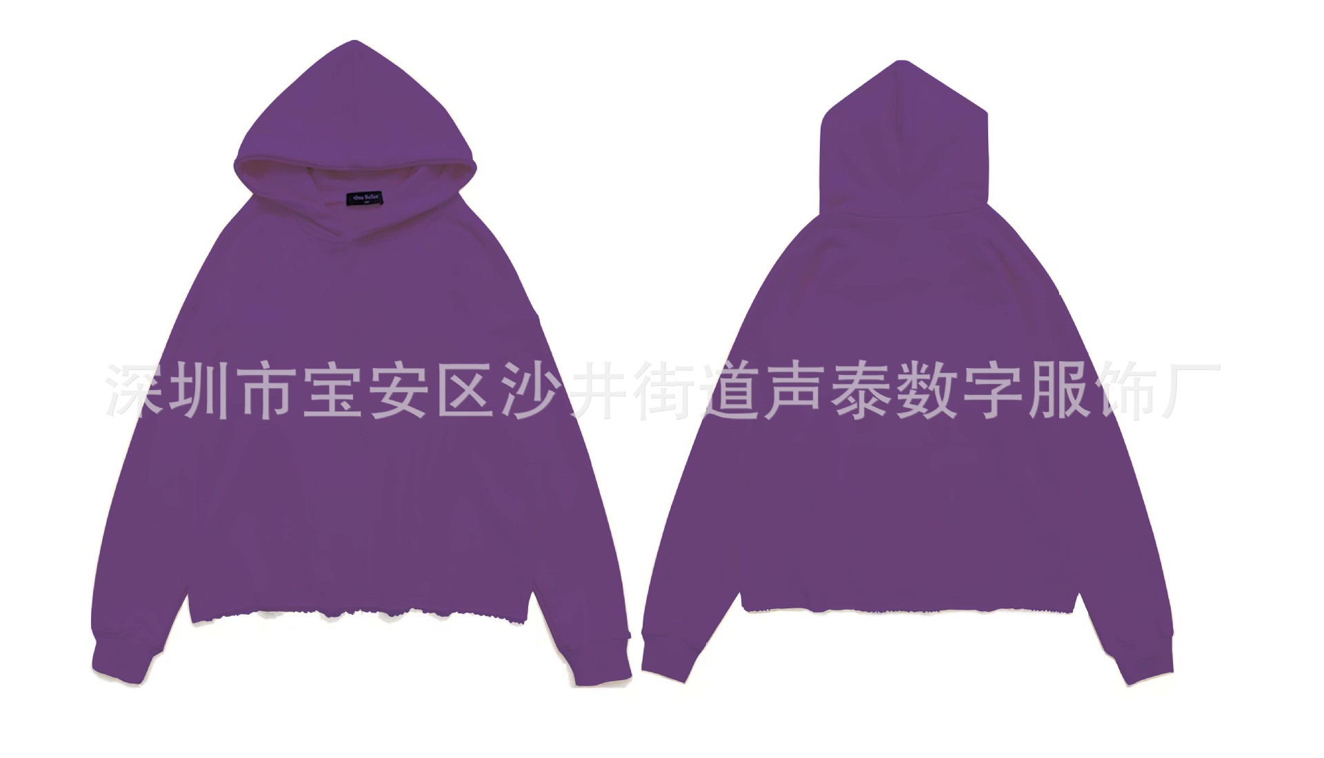 Sudadera con capucha para hombre de algodón puro de alta densidad, diseño personalizado con tu propia imagen, sudadera casual estilo BF de marca europea y americana sin dobladillo.