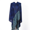 Fashionable universal scarf with tassels, cloak, suitable for import, city style