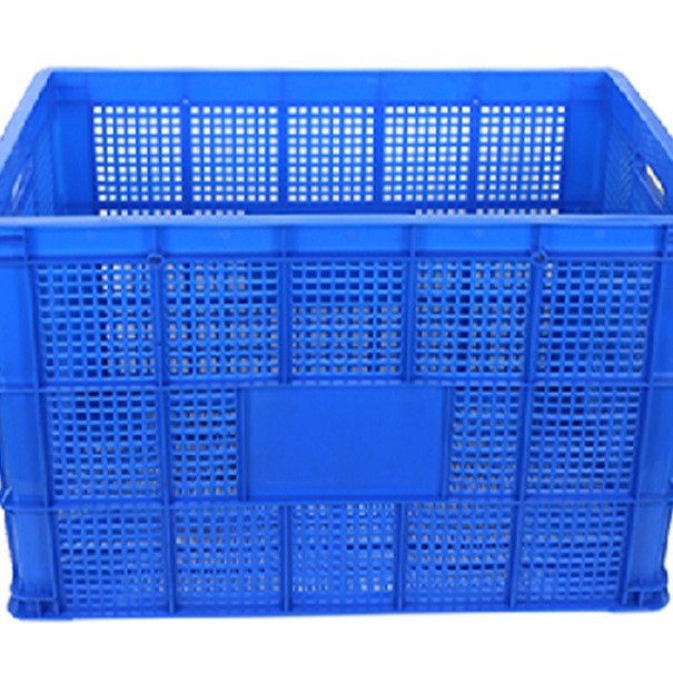 中南周转箱蓝色大号755储物筐快递收纳筐规格790X575X500mm