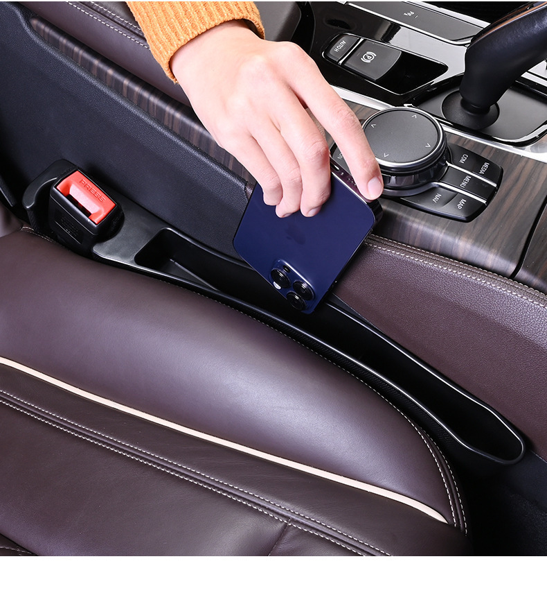Cross-border Car Seat Gap Strip Storage Box Storage Bag Car Supplies Car Leak-proof Plug Storage Box Box