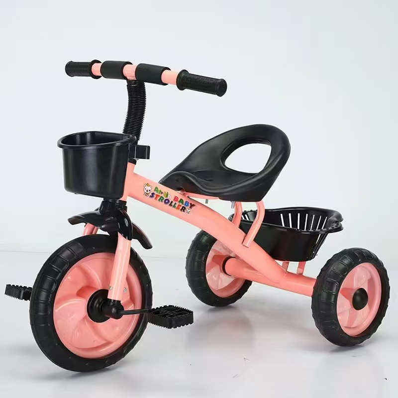 Triciclo para niños de 2-6 años de edad pedal bicicleta de los niños Walker bicicleta bebé triciclo cochecito