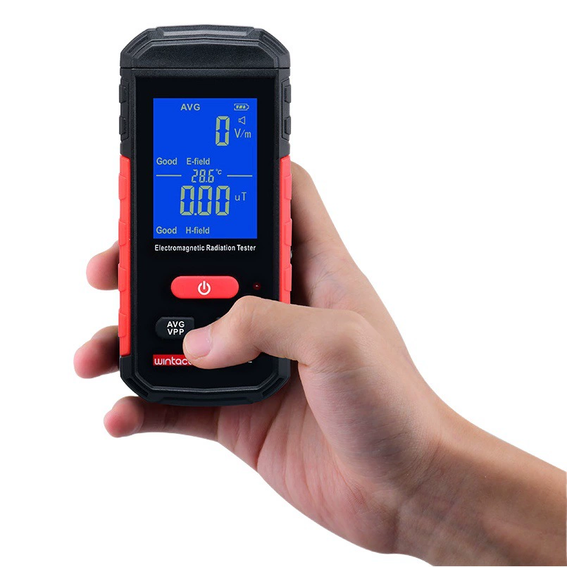 Детектор электромагнитного поля радиатор электромагнитной волны тестер излучения мобильного телефона звуковая и световая сигнализация WT3122 Новый